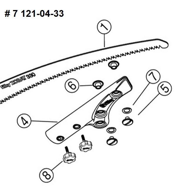 Silky BLADE FIXING WASHER