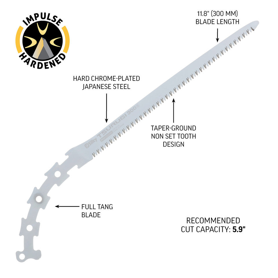 SILKY TSURUGI REPLACEMENT BLADE 300MM