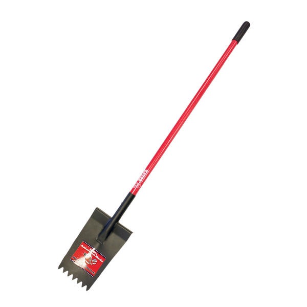 BULLY TOOLS Shingle Shovel with Fiberglass Handle Long