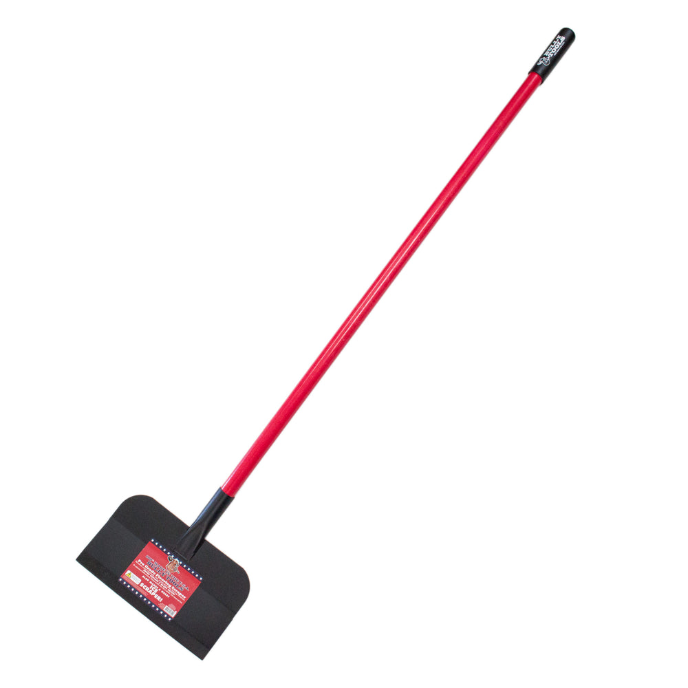 BULLY TOOLS Big Bully Flooring Scraper with Long Fiberglass Handle