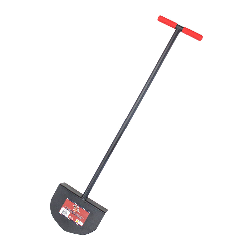 BULLY TOOLS Round Lawn Edger with Steel T-Style Handle